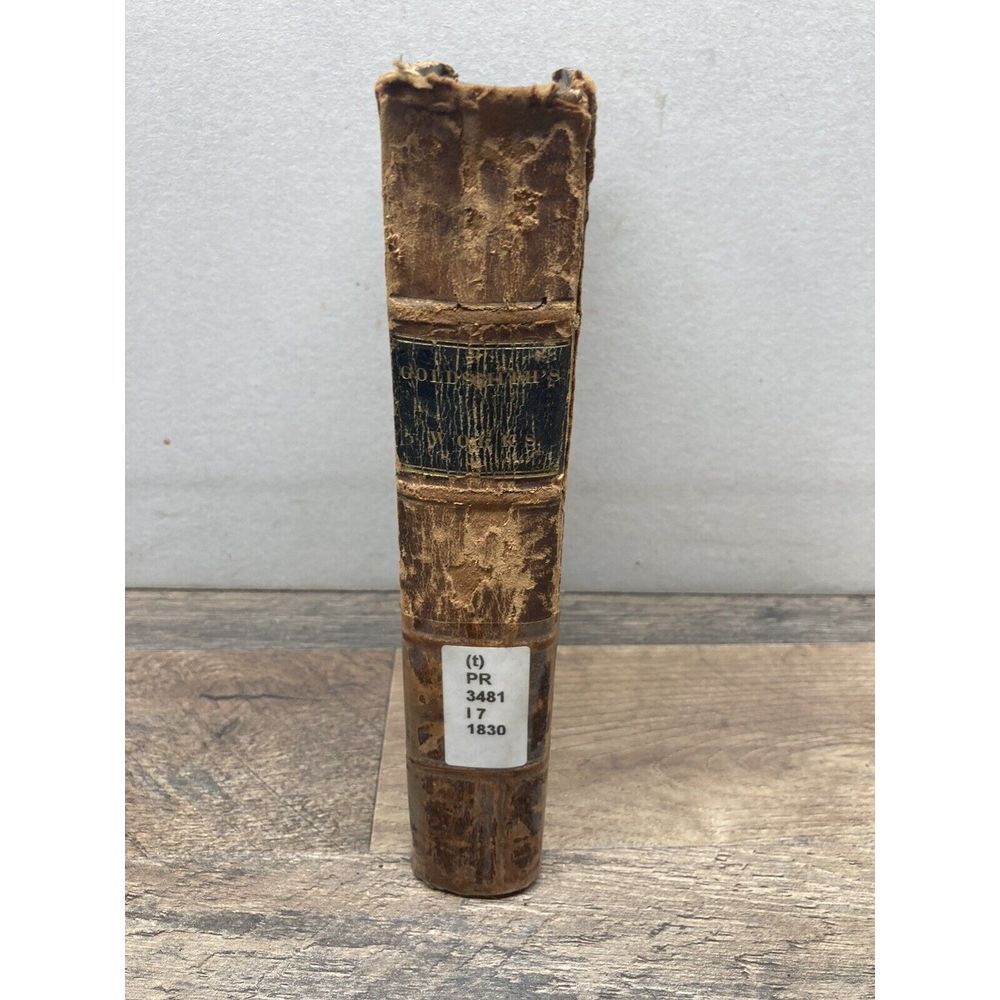 The Miscellaneous Works of Oliver Goldsmith. 1830.